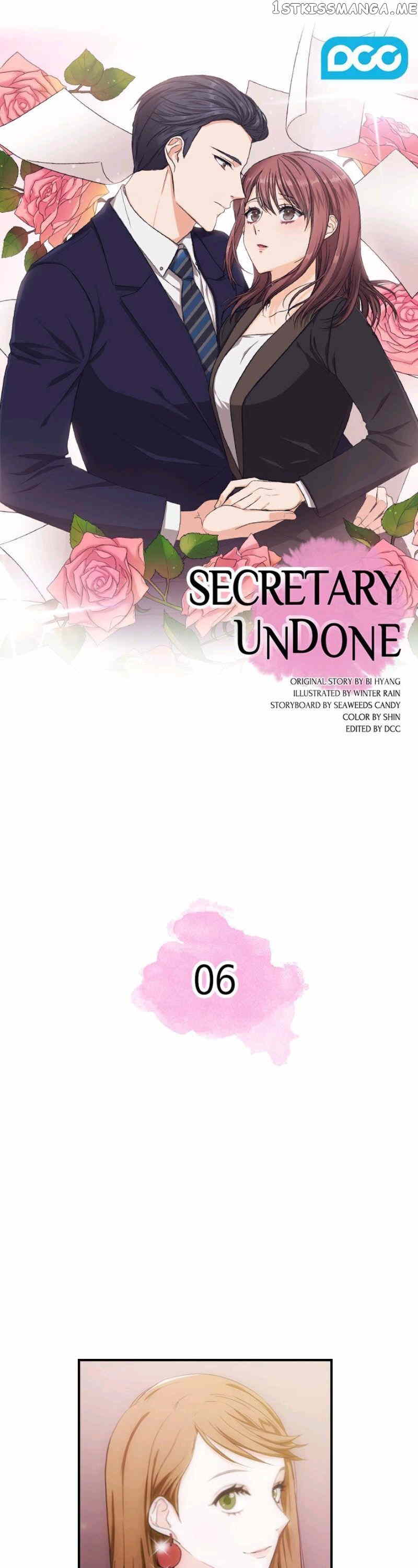 Secretary Undone chapter 6 - page 1