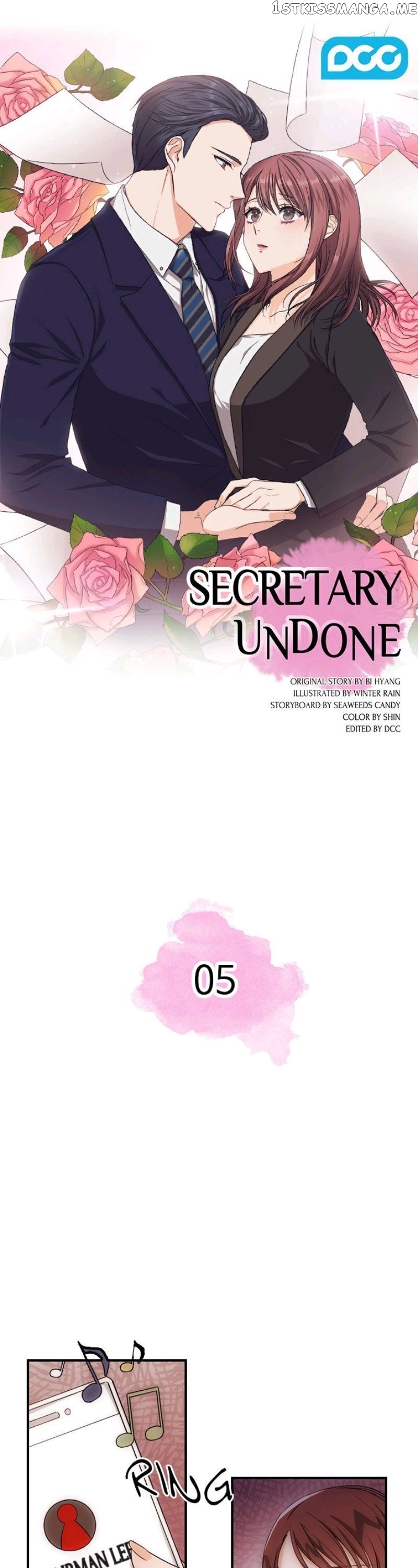 Secretary Undone chapter 5 - page 1