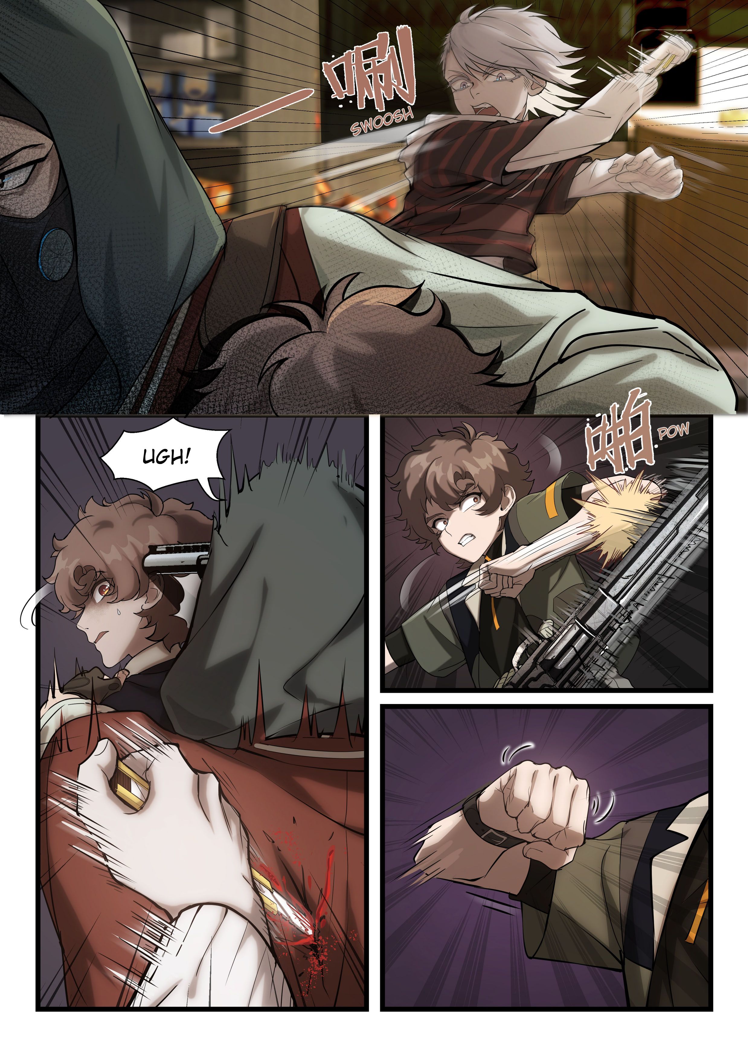 Punishing Gray Raven: Dominik’s Orphans Chapter 5 - page 3