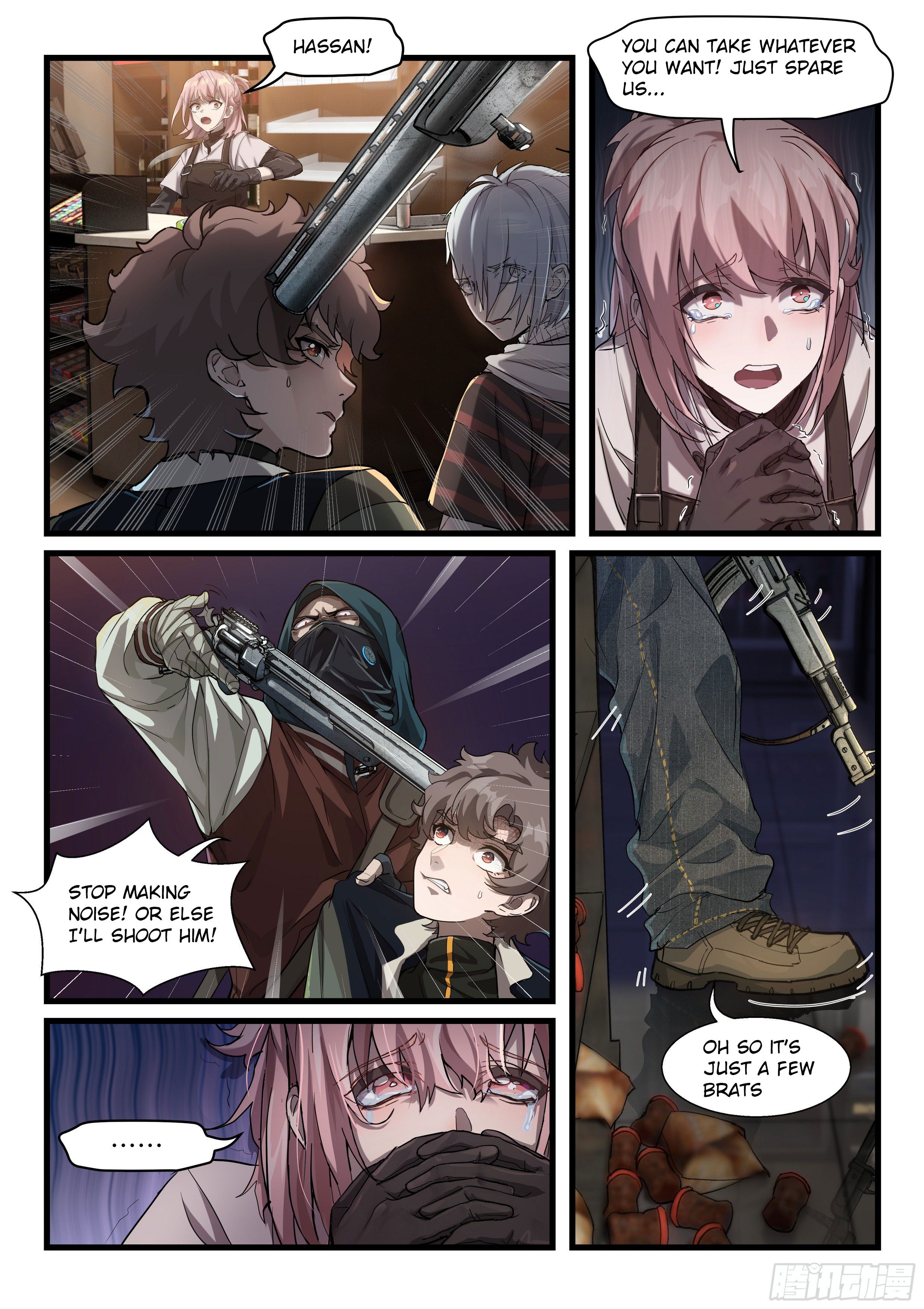 Punishing Gray Raven: Dominik’s Orphans Chapter 4 - page 4