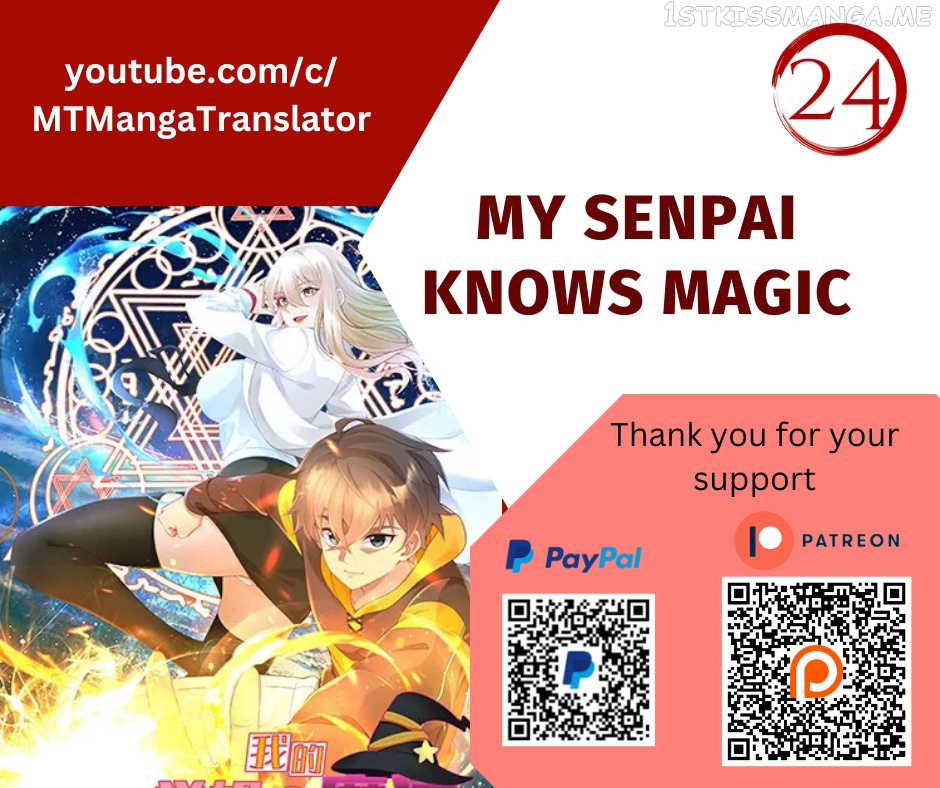 My Senpai Knows Magic chapter 29.1 - page 1