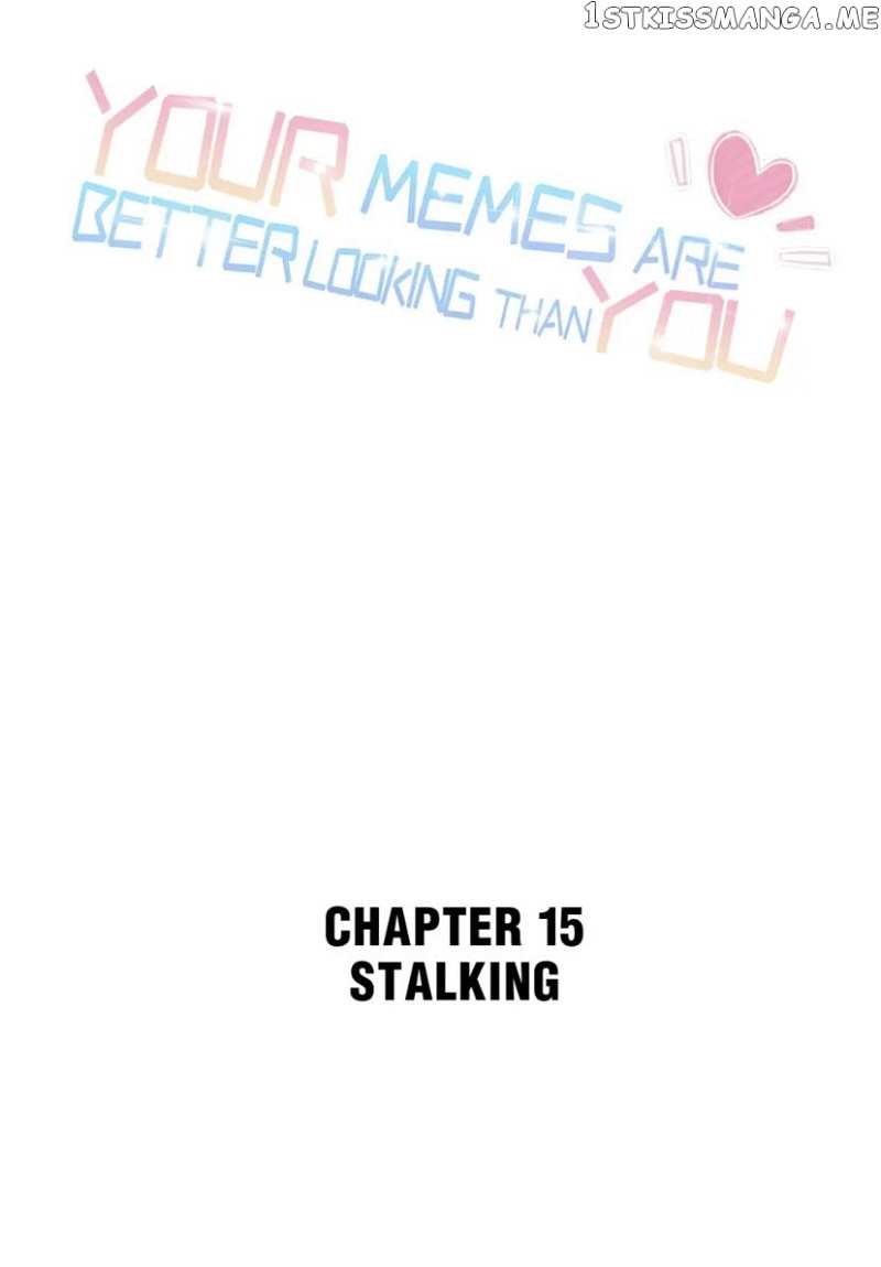 Your Memes Are Better Looking Than You chapter 15 - page 1