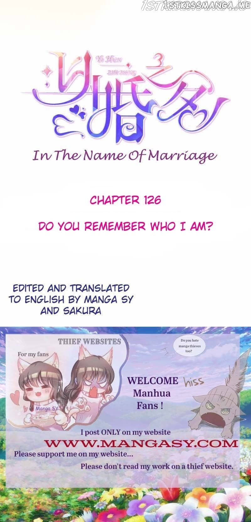 In The Name Of Marriage chapter 126 - page 1