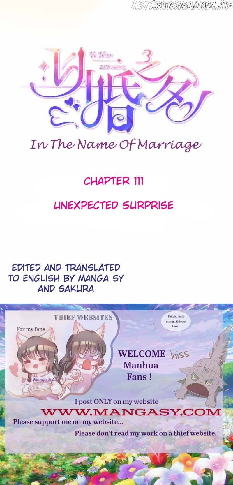 In The Name Of Marriage chapter 111 - page 1