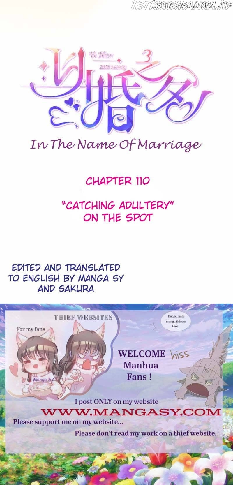 In The Name Of Marriage chapter 110 - page 1