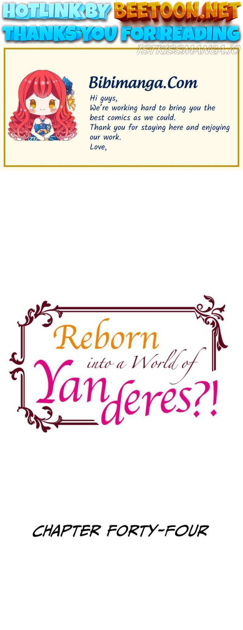 Reborn into a World of Yanderes?! Chapter 44 - page 1