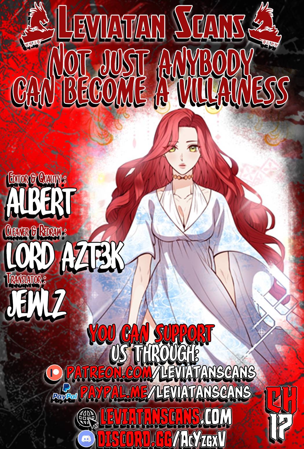 Anyone Can Become a Villainess chapter 17 - page 1