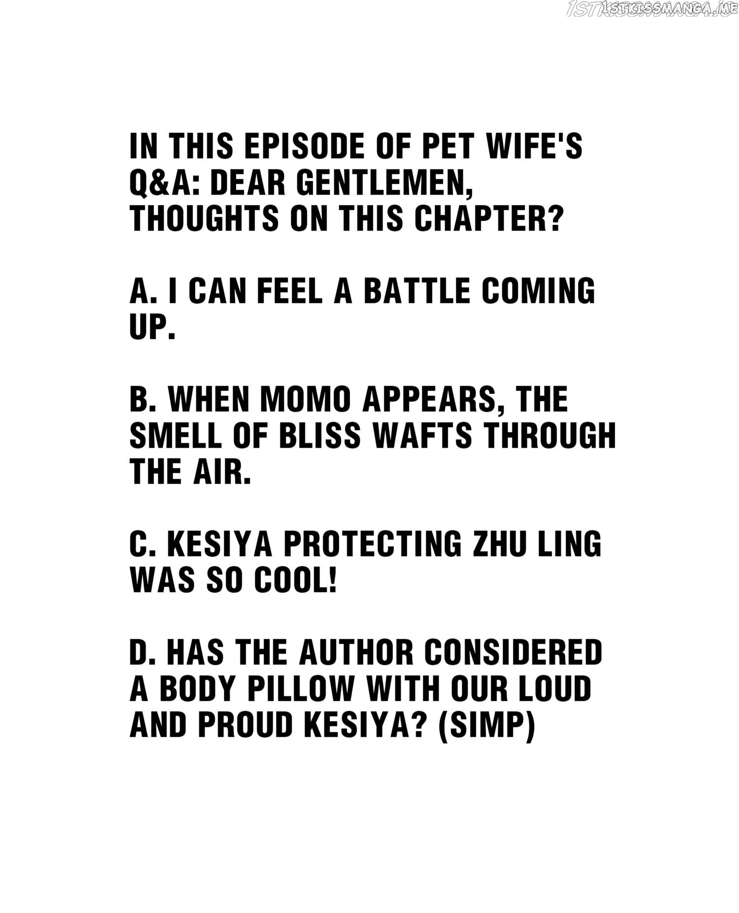 How To Properly Care For Your Pet Wife chapter 83 - page 52