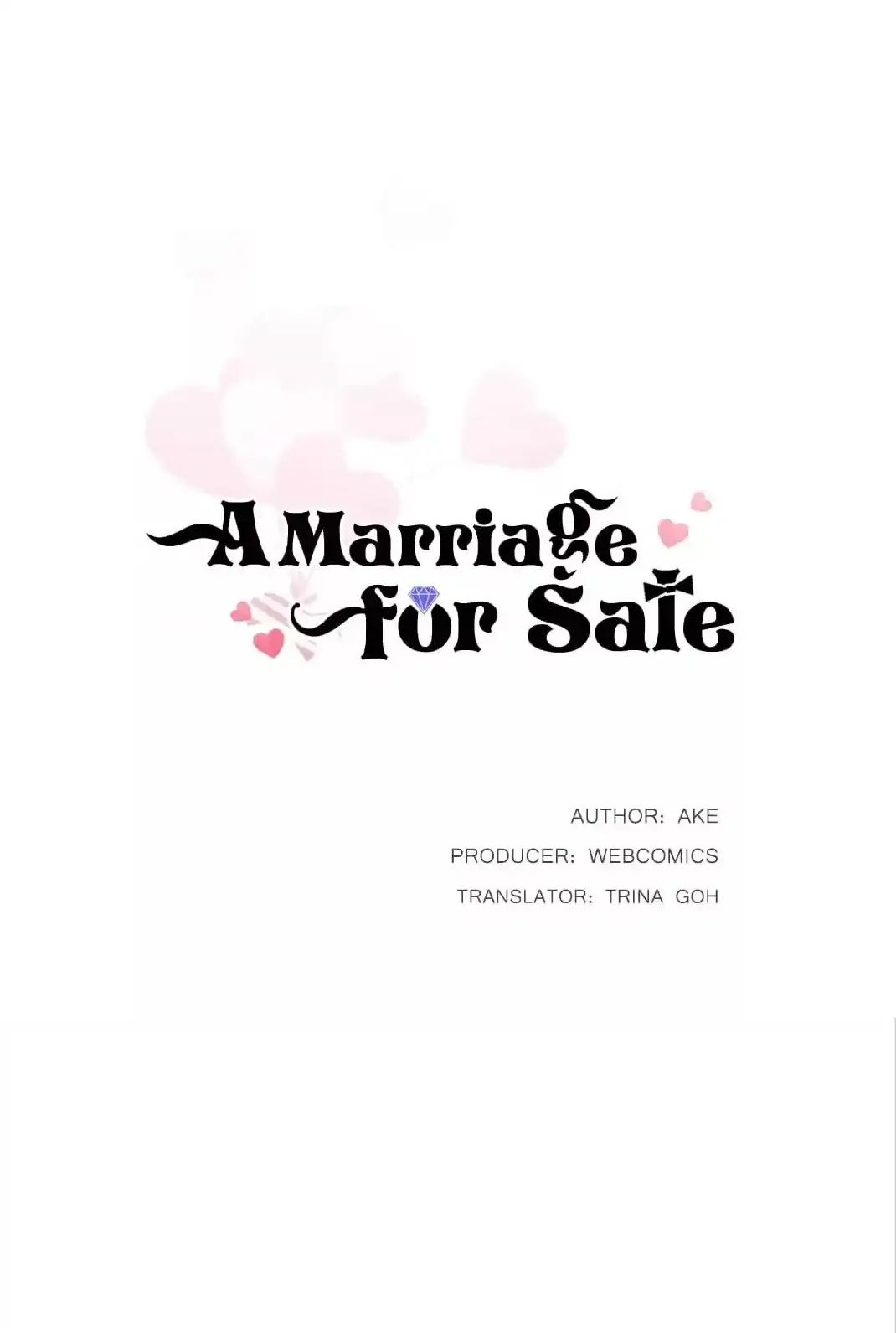 A Marriage for Sale Chapter 29 - page 1