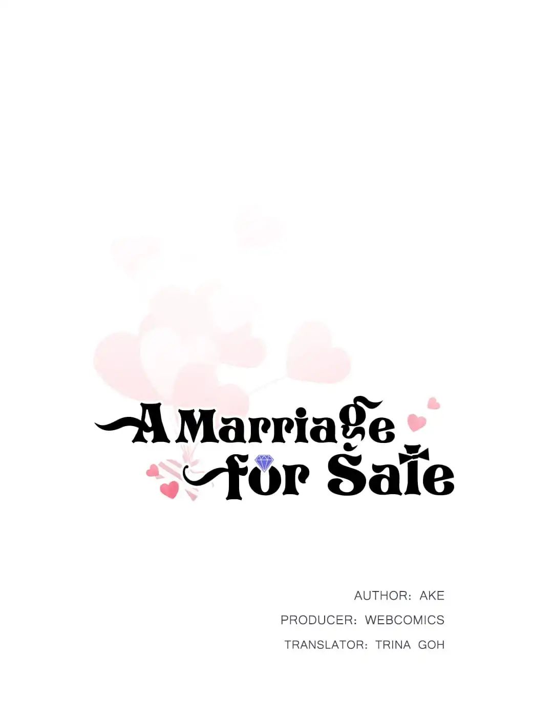 A Marriage for Sale Chapter 17 - page 1