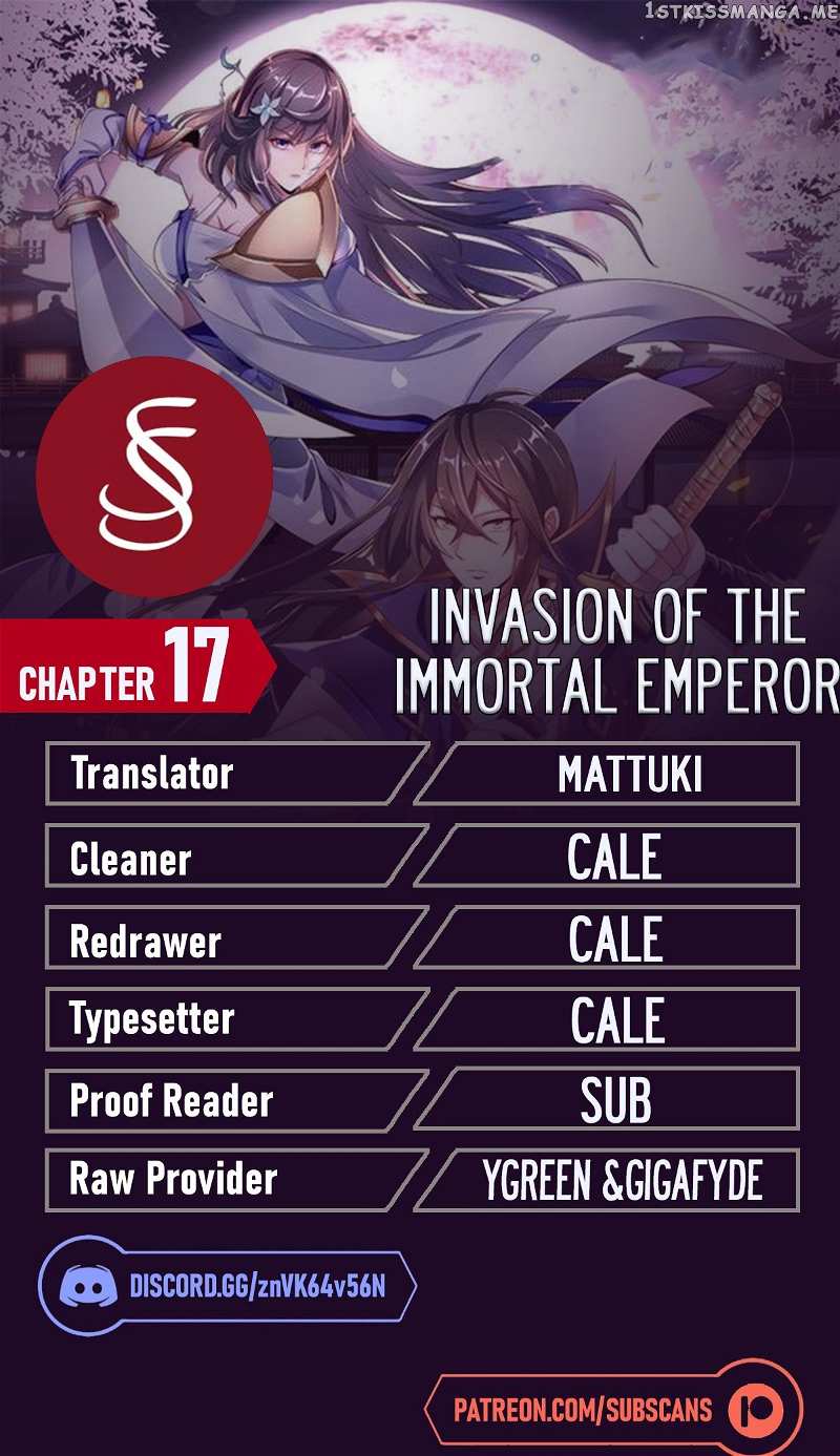 Invasion Of The Immortal Emperor chapter 17 - page 1