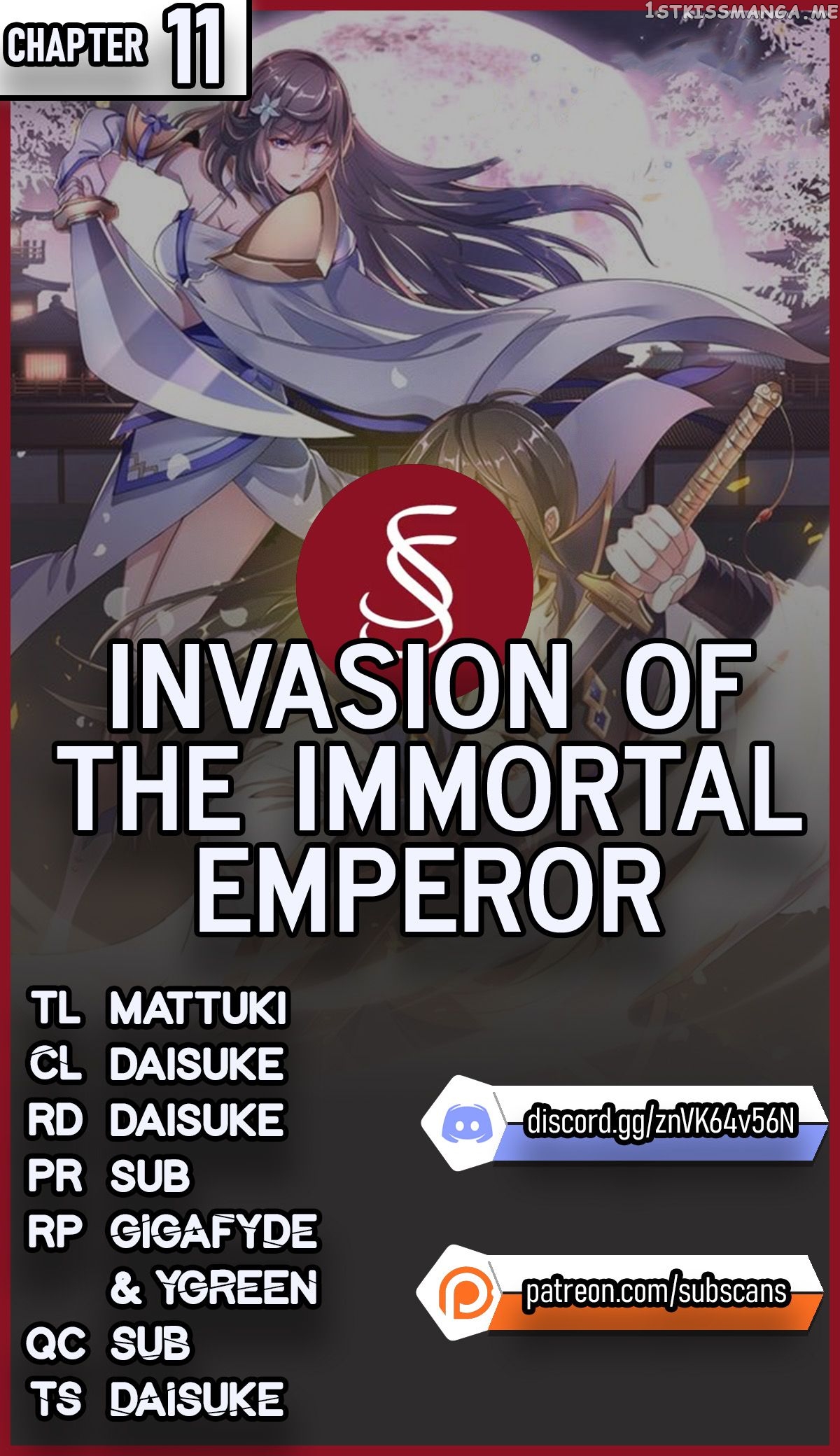 Invasion Of The Immortal Emperor chapter 11 - page 1