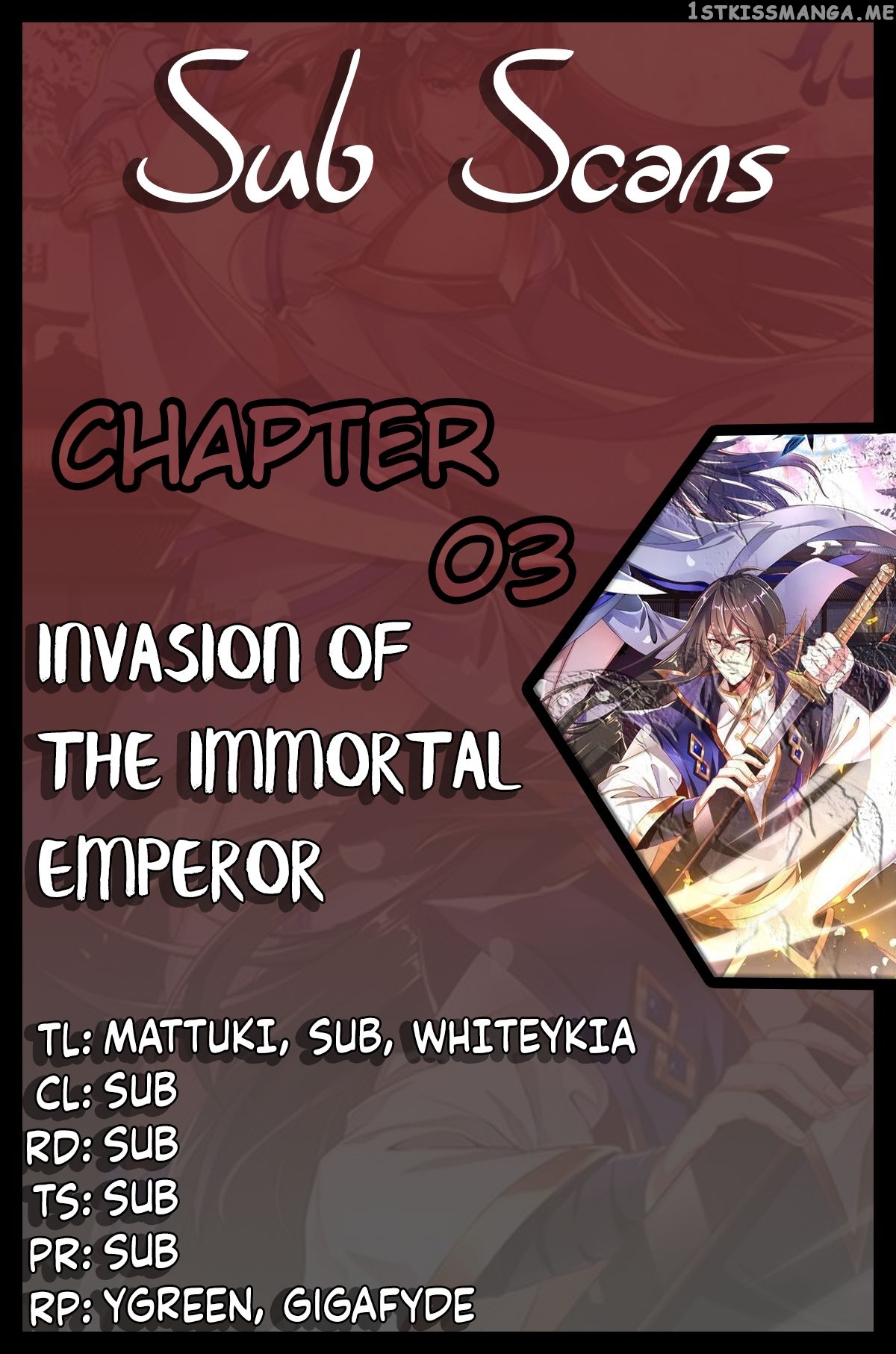 Invasion Of The Immortal Emperor chapter 3 - page 1