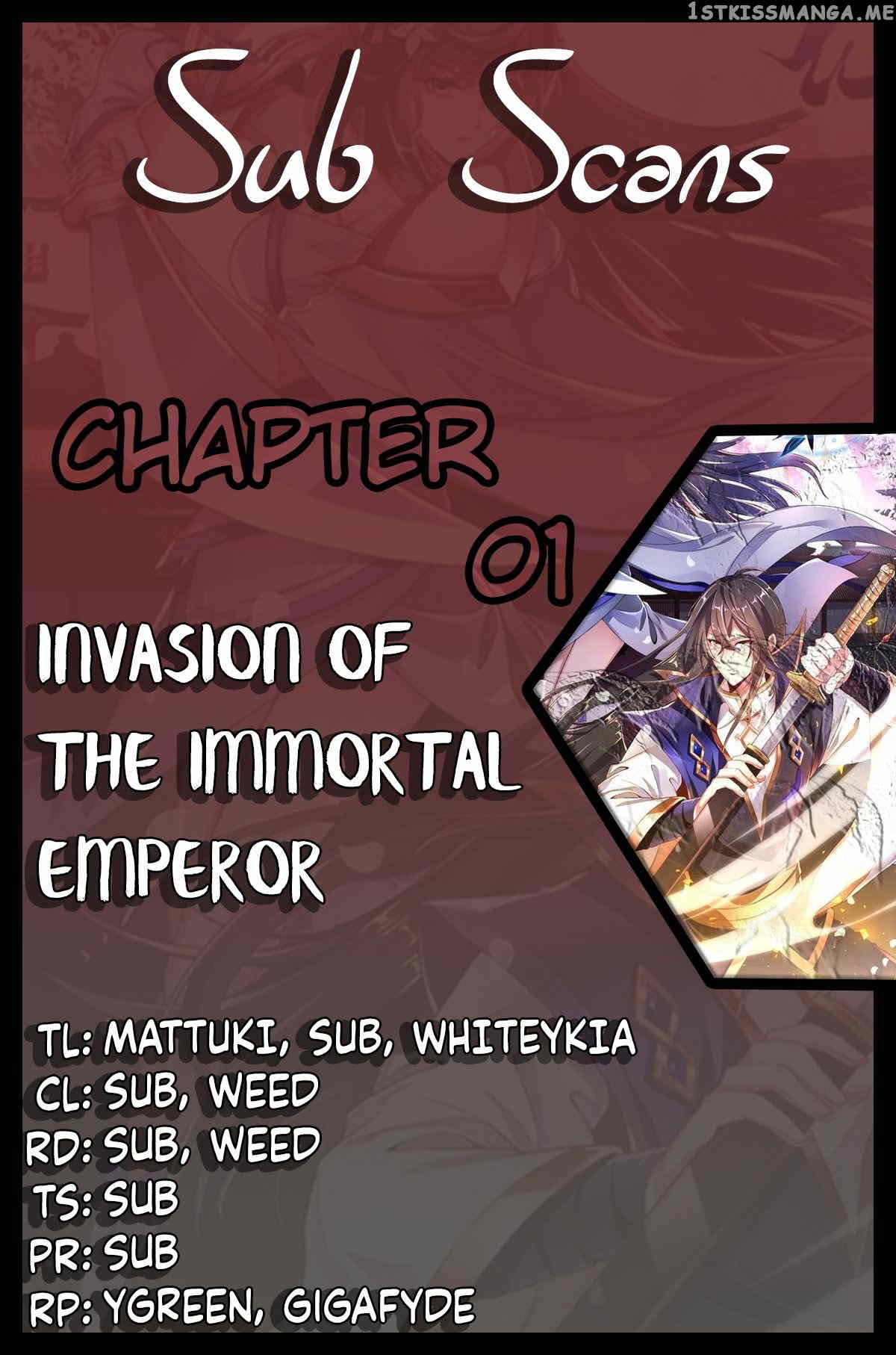 Invasion Of The Immortal Emperor chapter 1 - page 1