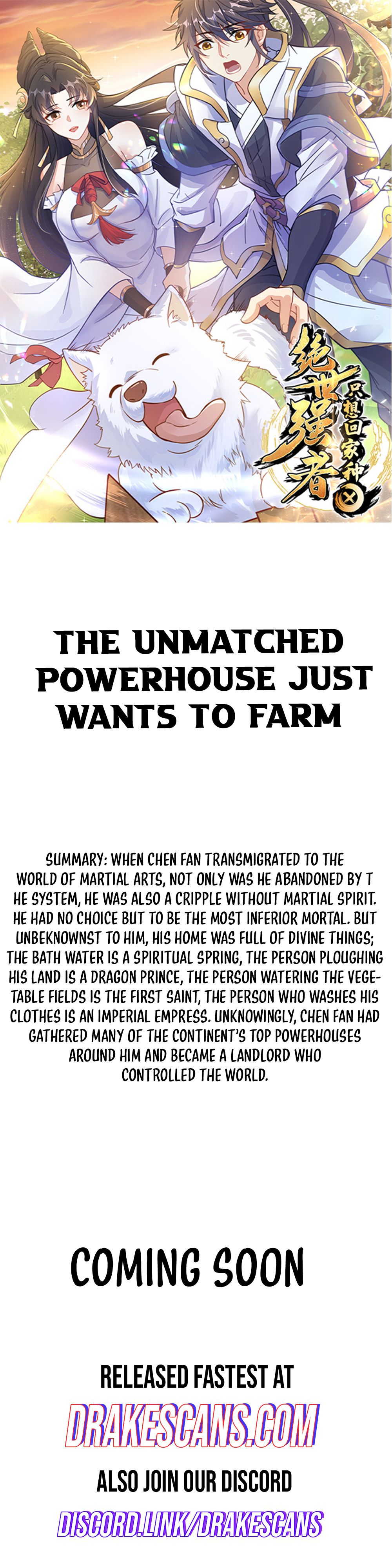 The Unmatched Powerhouse Just Wants To Farm chapter 0 - page 1