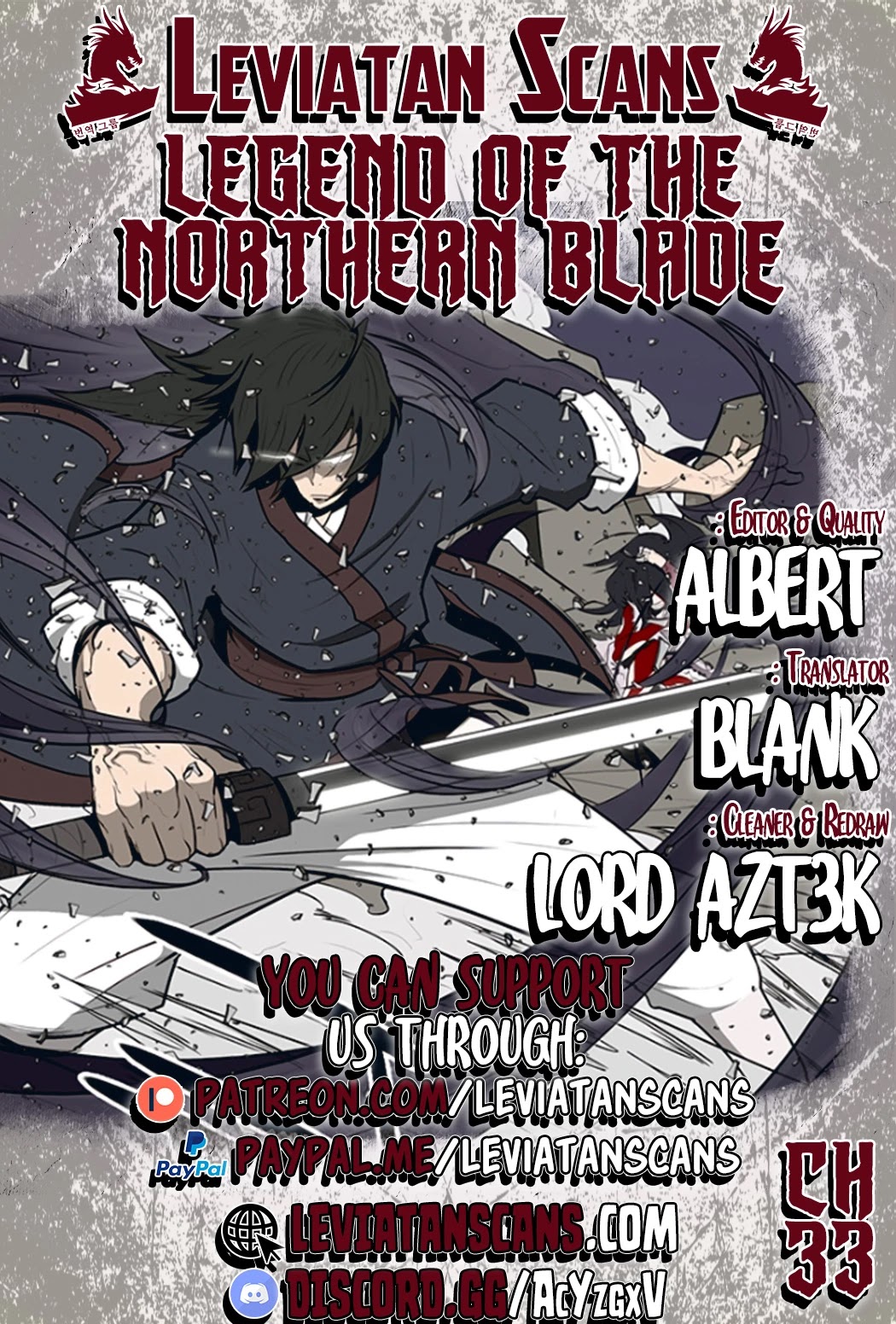 Legend Of The Northern Blade chapter 33 - page 1