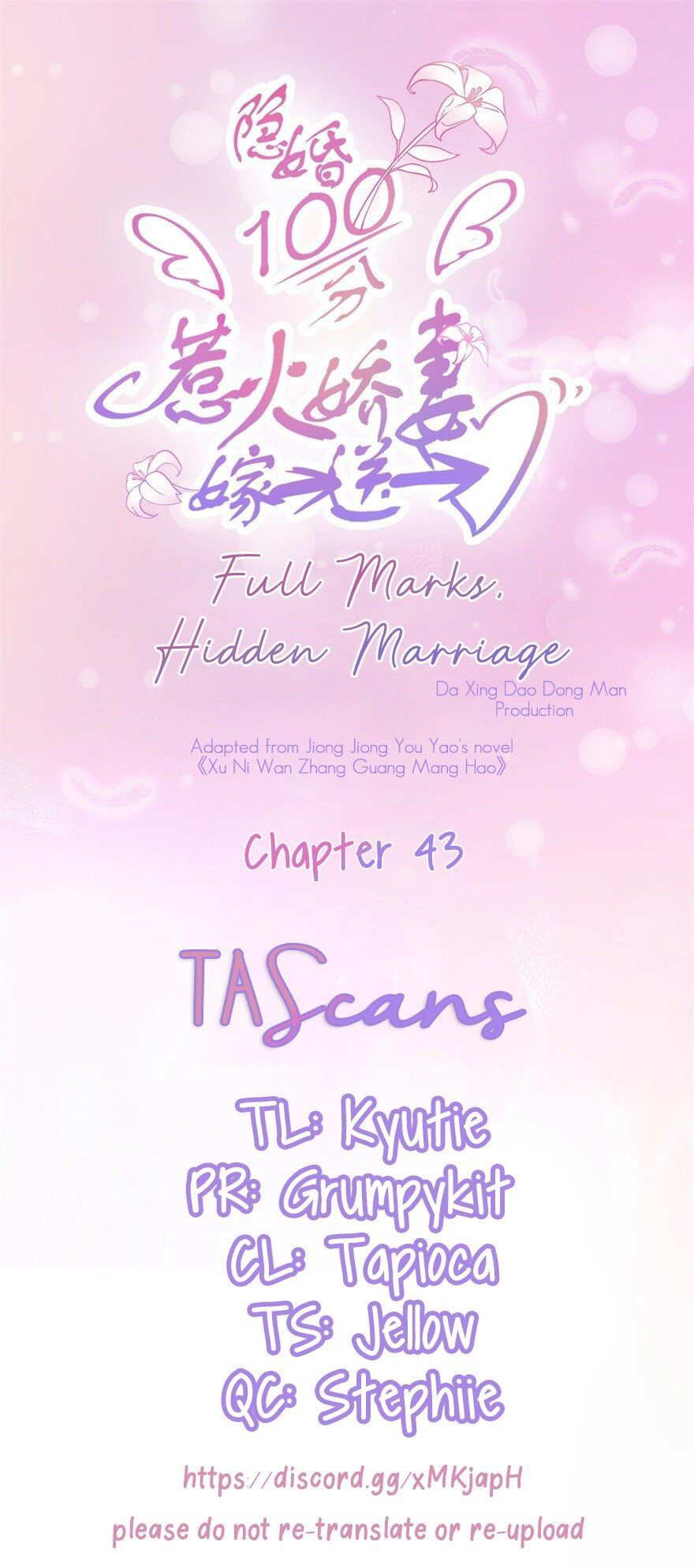 Full Marks Hidden Marriage: Pick Up a Son, Get a Free Husband chapter 43 - page 1
