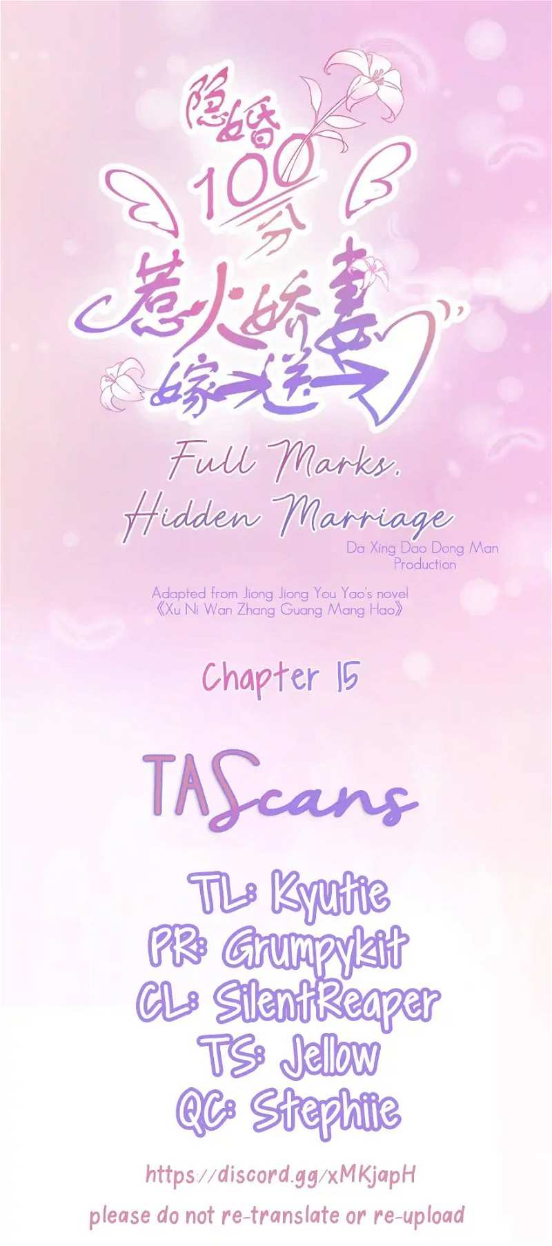 Full Marks Hidden Marriage: Pick Up a Son, Get a Free Husband Chapter 15 - page 1