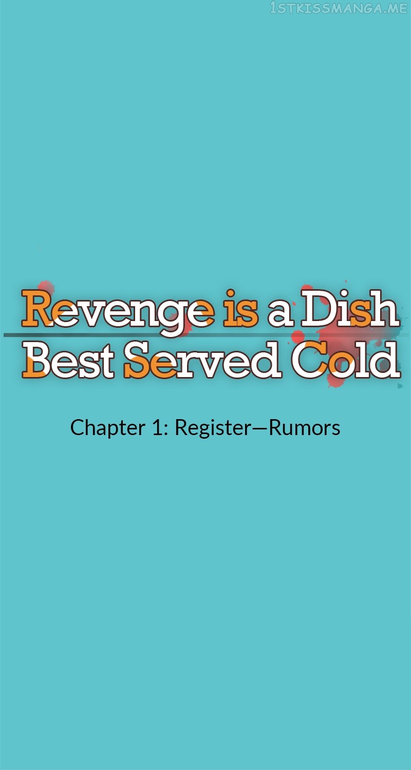 Revenge Is a Dish Best Served Cold Chapter 1.1 - page 19