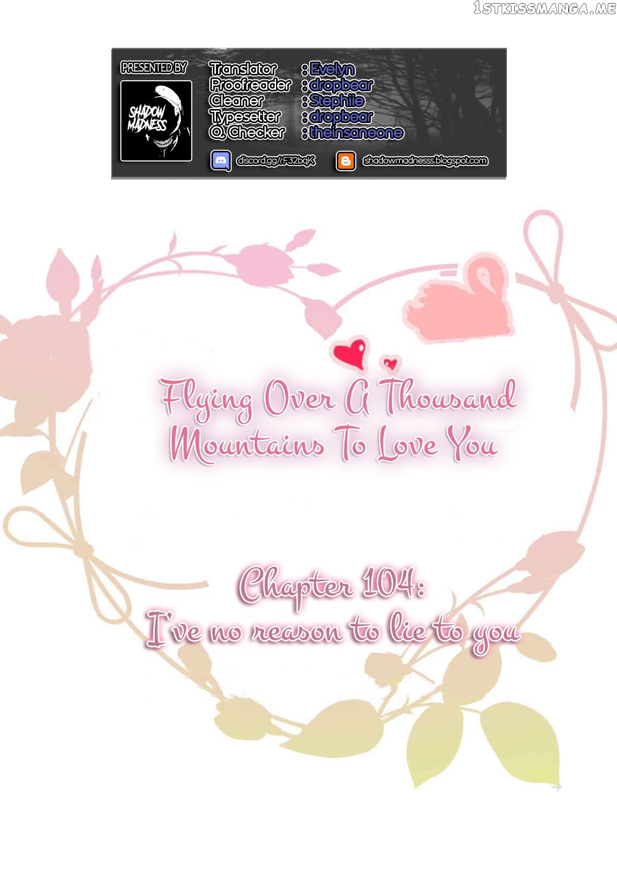 Flying Over a Thousand Mountains to Love You chapter 104 - page 1
