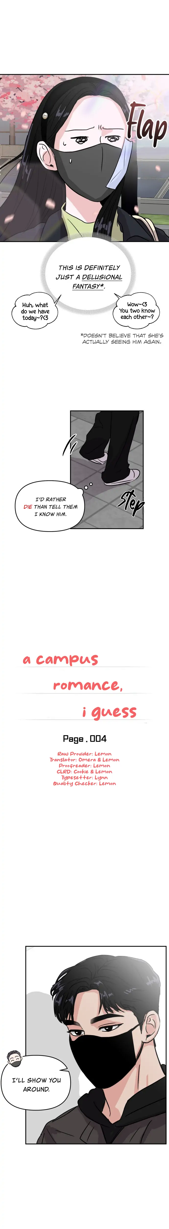 A Campus Romance, I Guess Chapter 4 - page 2