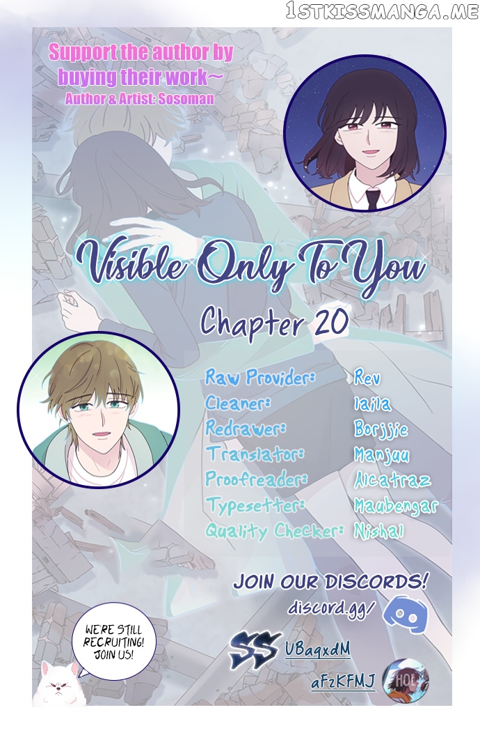 Visible Only To You chapter 20 - page 1