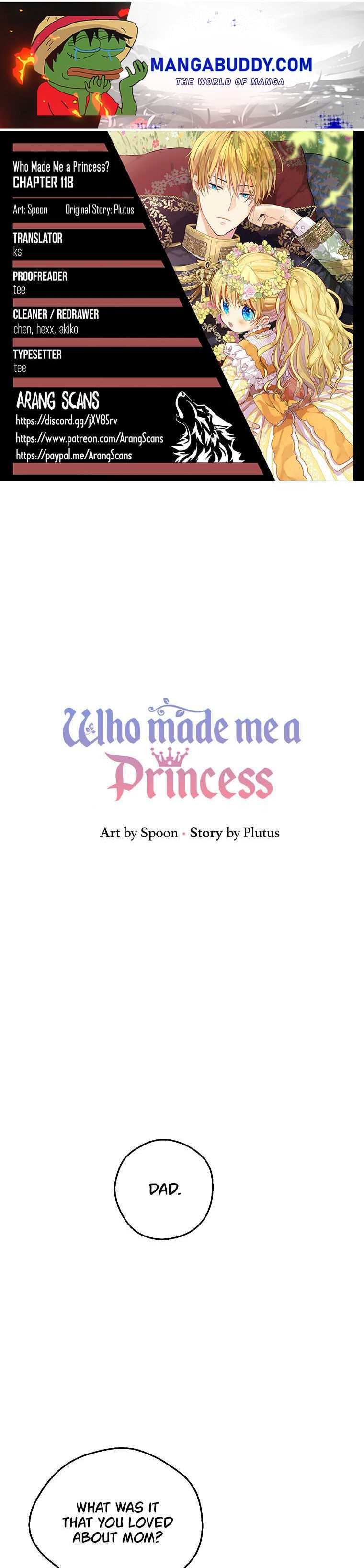 Who Made me a Princess Chapter 118 - page 1