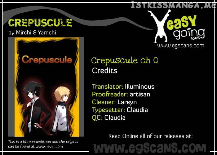 Crepuscule (Yamchi) Chapter 0 - page 1