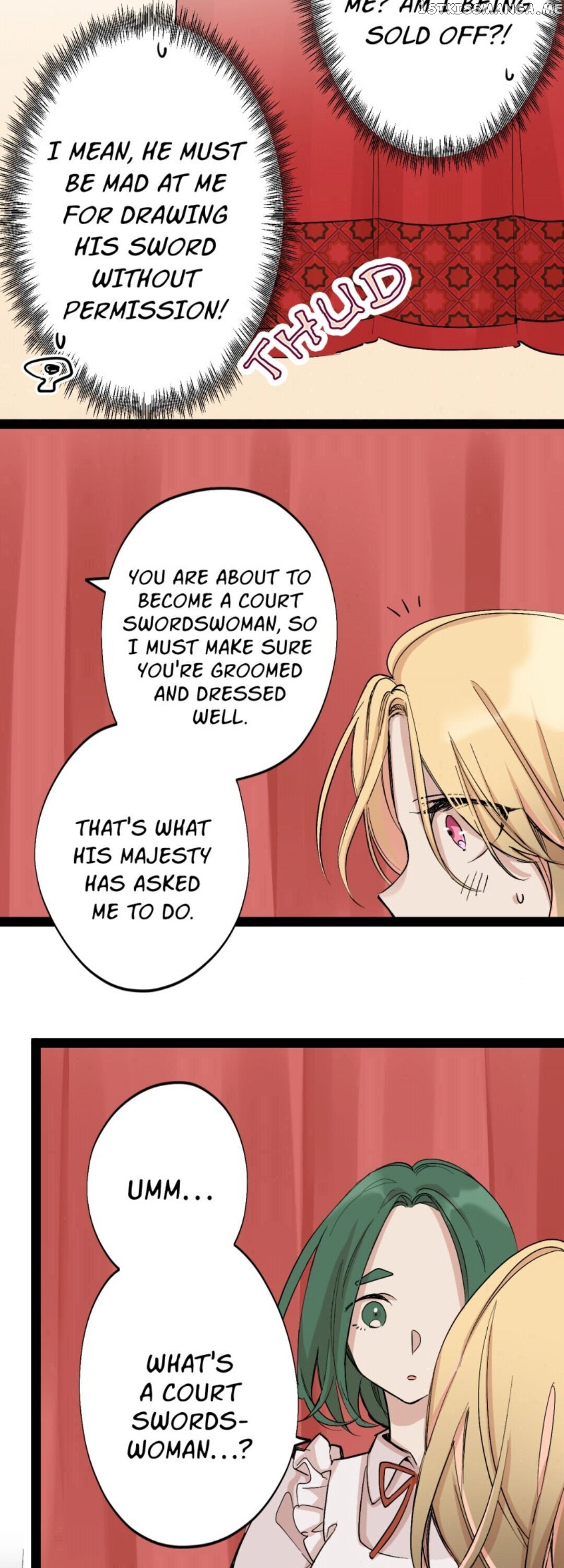 Court Swordswoman In Another World chapter 3 - page 4