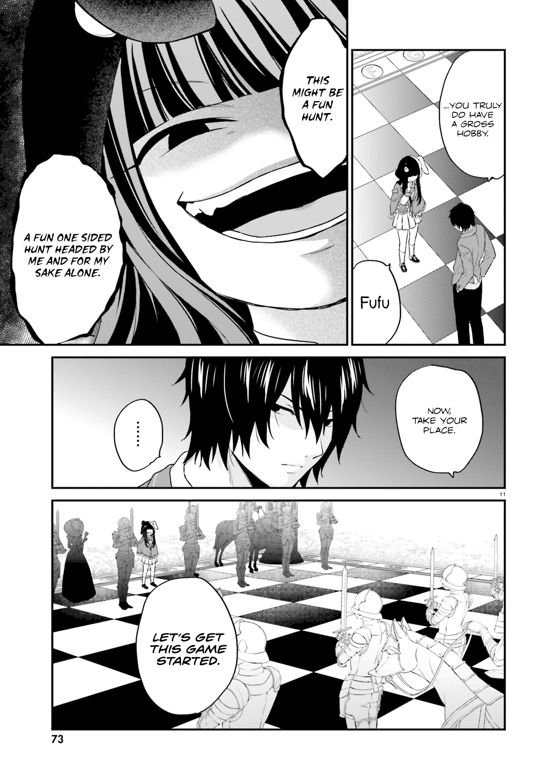 Jishou F-Rank No Oniisama Ga Game De Hyouka Sareru Gakuen No Chouten Ni Kunrin Suru Sou Desu Yo chapter 11 - page 11