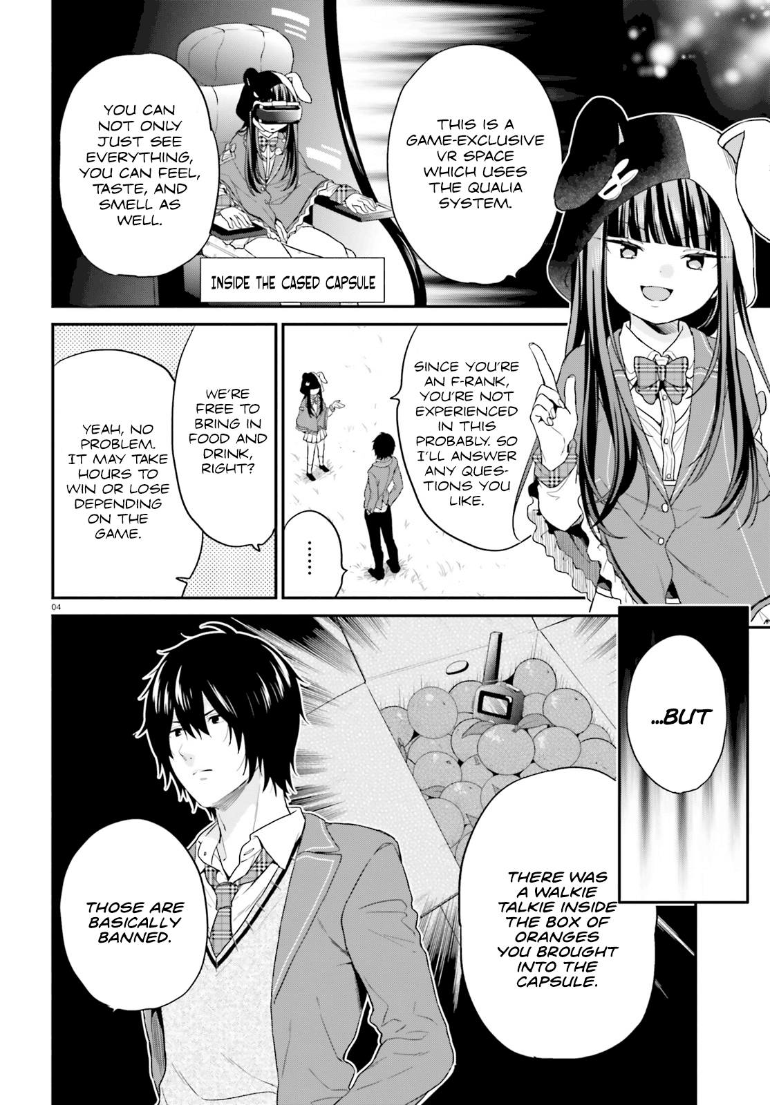 Jishou F-Rank No Oniisama Ga Game De Hyouka Sareru Gakuen No Chouten Ni Kunrin Suru Sou Desu Yo chapter 11 - page 4