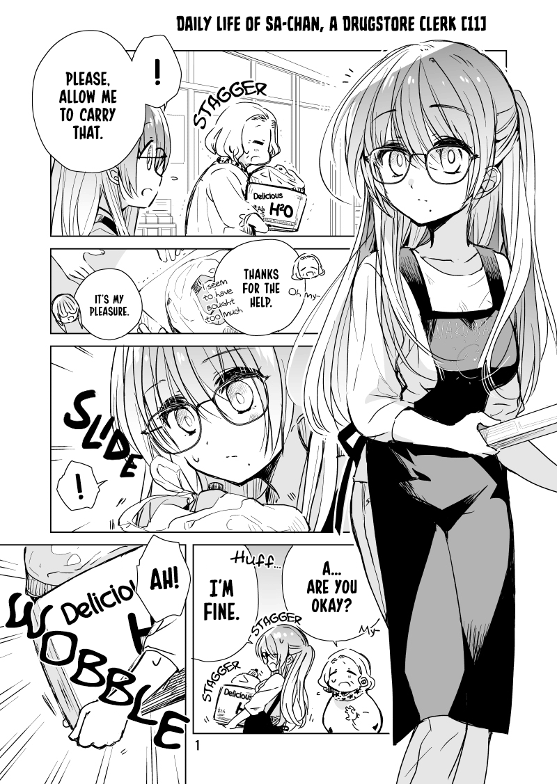 Daily Life Of Sa-Chan, A Drugstore Clerk chapter 11 - page 1