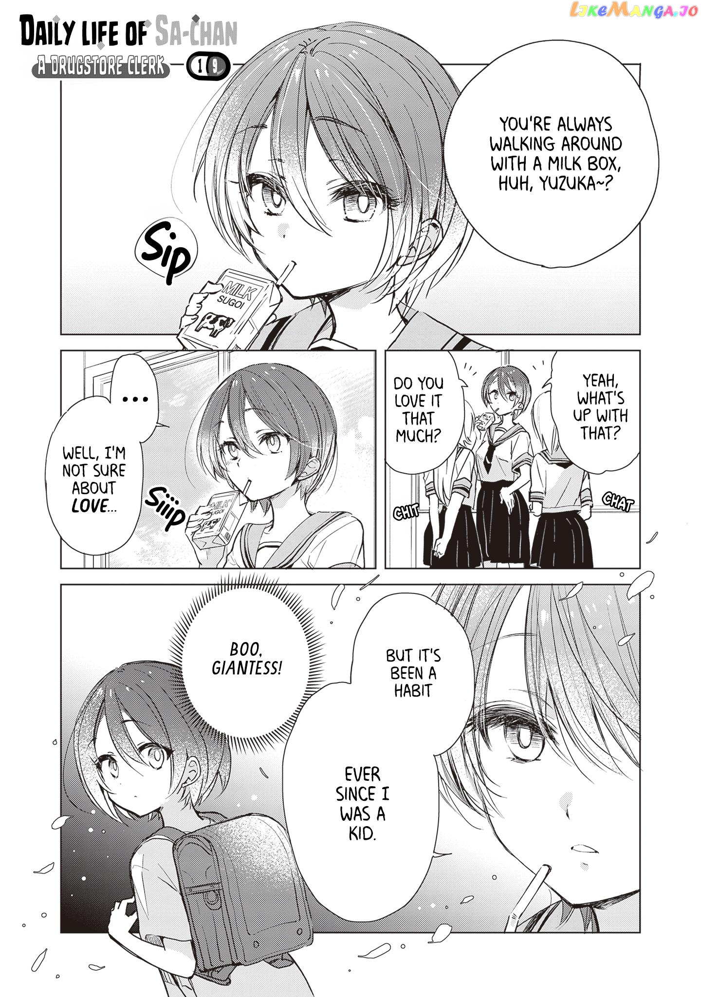 Daily Life Of Sa-Chan, A Drugstore Clerk chapter 19 - page 1