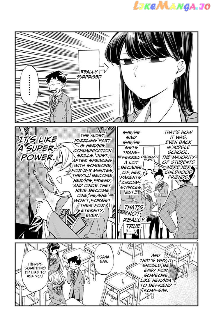 Komi-san wa Komyushou Desu chapter 9 - page 7
