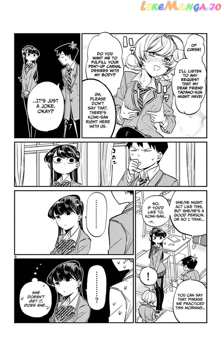 Komi-san wa Komyushou Desu chapter 9 - page 8