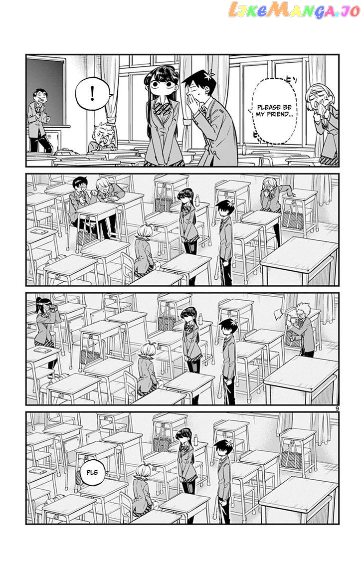 Komi-san wa Komyushou Desu chapter 9 - page 9