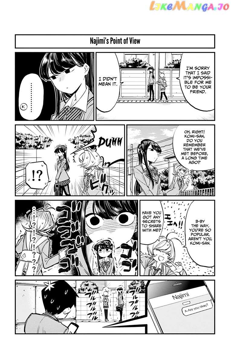 Komi-san wa Komyushou Desu chapter 11 - page 4