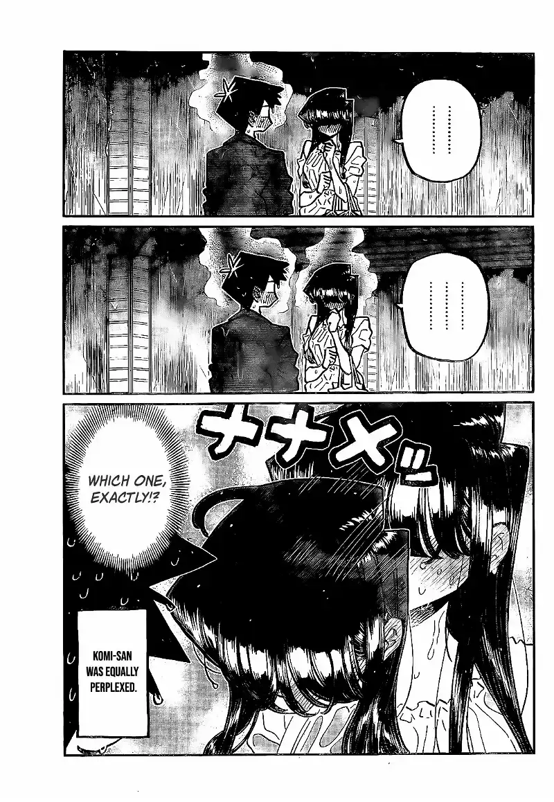 Komi-san wa Komyushou Desu chapter 412 - page 3