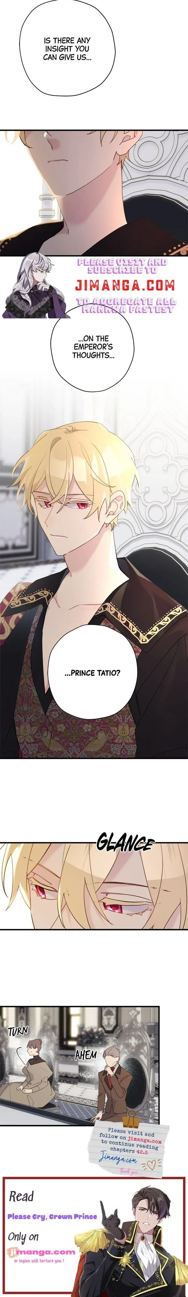 Please Cry, Crown Prince chapter 42 - page 8