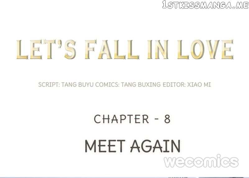 Let’s Fall In Love chapter 8 - page 1