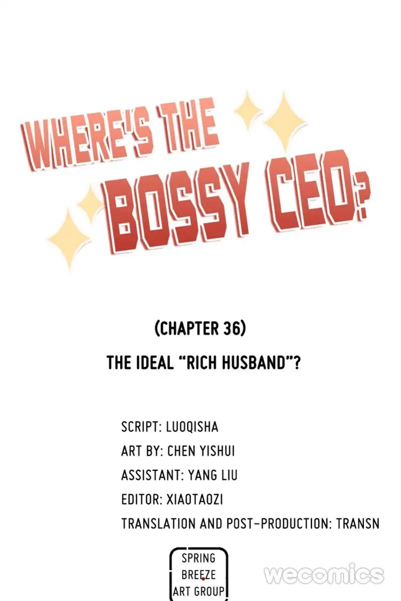 Where’s the Bossy CEO? Chapter 36 - page 11