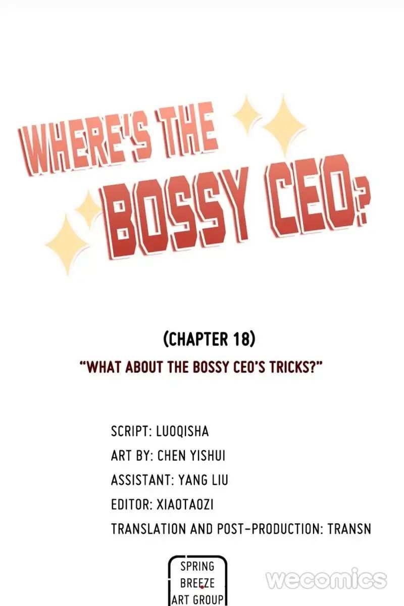 Where’s the Bossy CEO? Chapter 18 - page 9