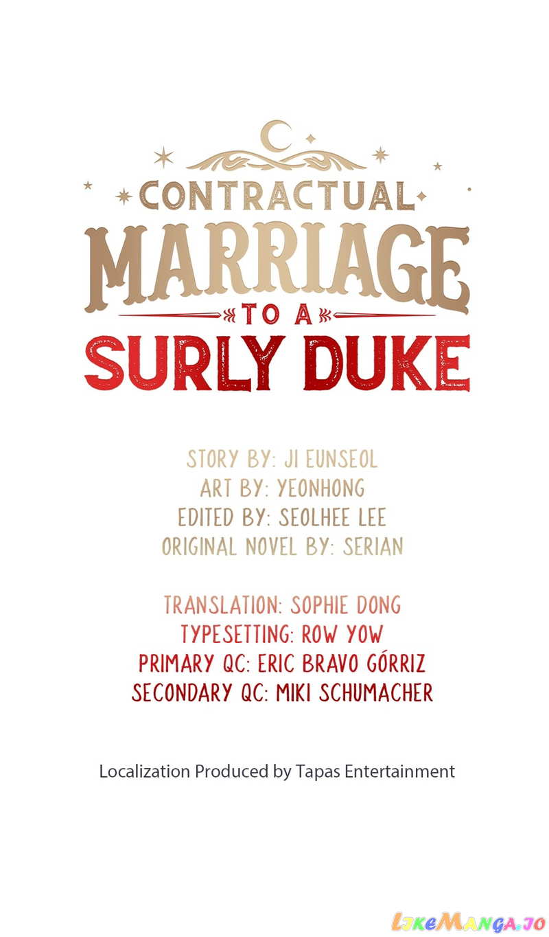 Contractual Marriage to a Surly Duke Chapter 72 - page 1