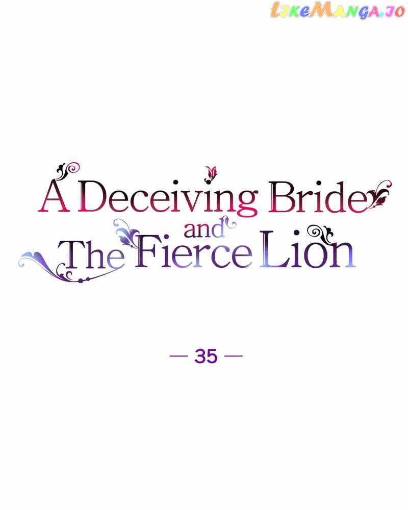 A Deceiving Bride and The Fierce Lion Chapter 35 - page 8