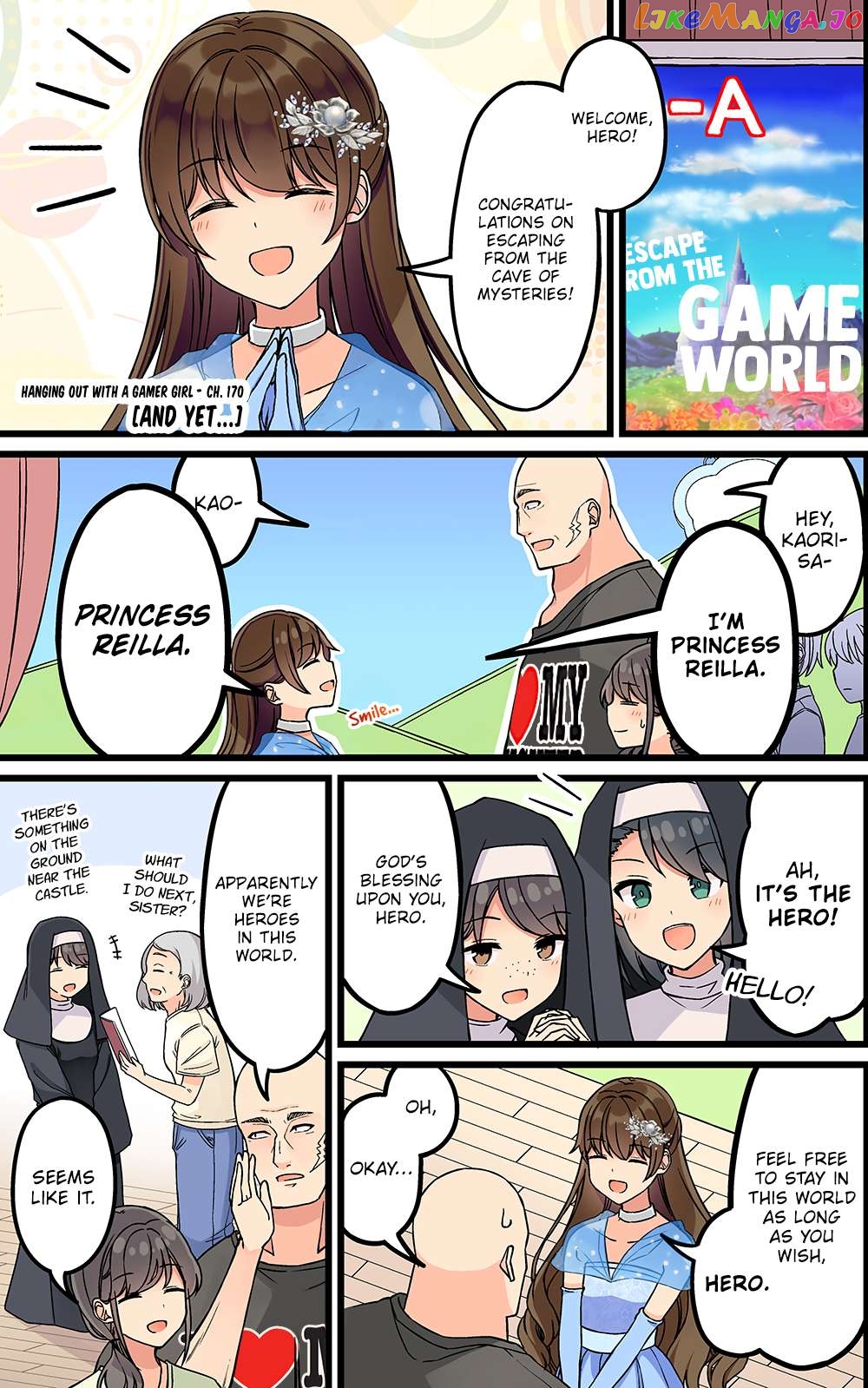 Hanging Out With a Gamer Girl Chapter 170 - page 1