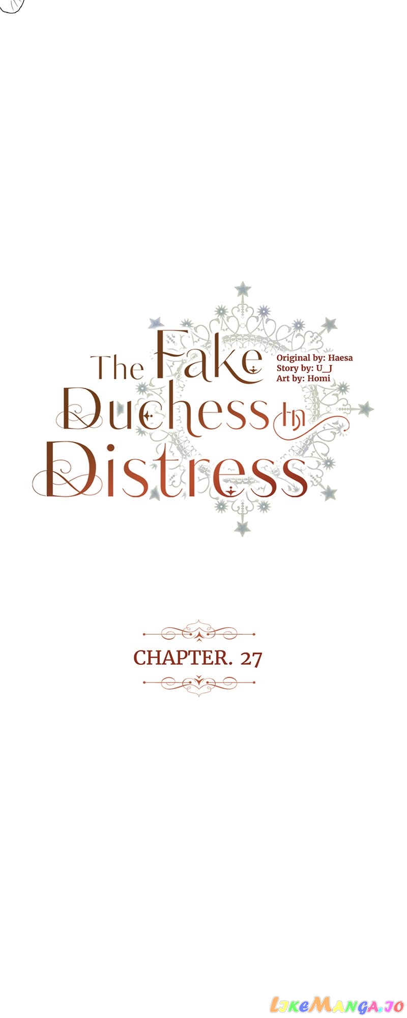 The Fake Duchess In Distresss Chapter 27 - page 3