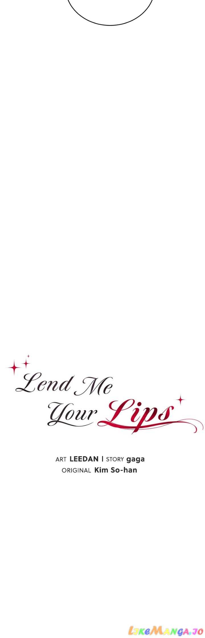Lend Me Your Lips Chapter 38 - page 2