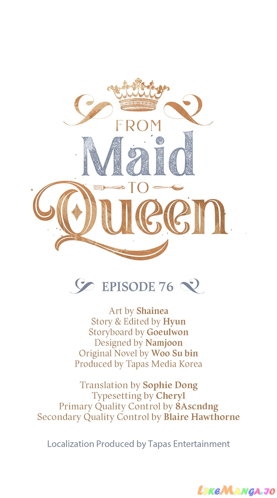From Maid to Queen Chapter 76 - page 15