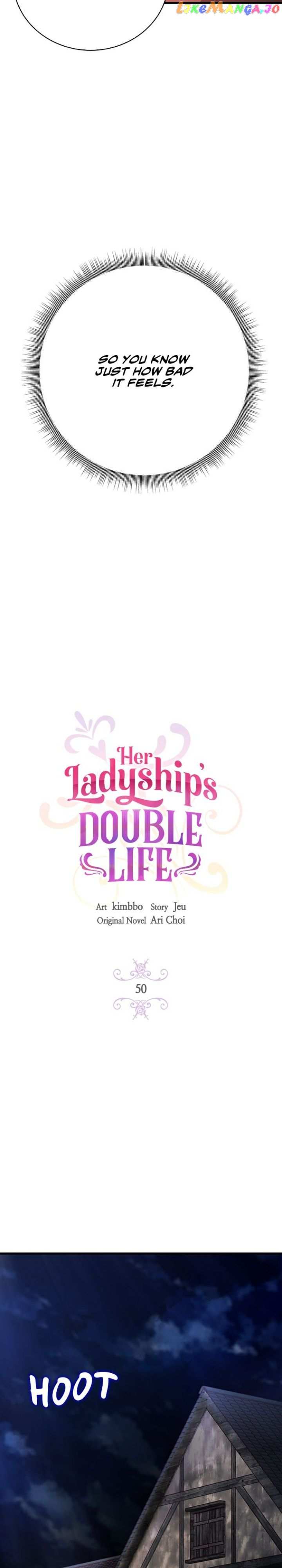 Her Ladyship's Double Life Chapter 50 - page 3