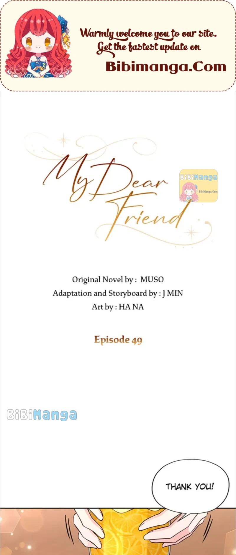 Dear My Friend Chapter 49 - page 1